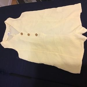 Romper dress yellow small